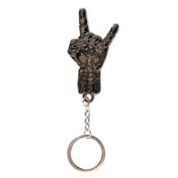 Jinx sleutelhanger Silverhand 3,8 x 7 cm metaal zilver