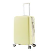 Decent Star-Maxx Trolley 66 pastel yellow Harde Koffer