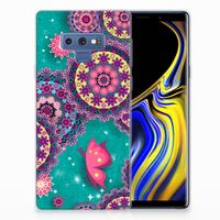 Samsung Galaxy Note 9 Hoesje maken Cirkels en Vlinders - thumbnail