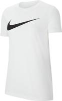Nike Dames Short Sleeve Top W Nk Df Park20 Ss Tee Hbr, Wit Zwart, CW6967-100, M