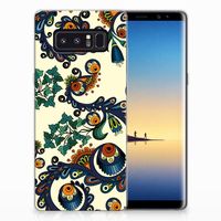 Siliconen Hoesje Samsung Galaxy Note 8 Barok Flower - thumbnail