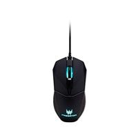 Acer Predator Cestus 300 Gaming-muis (drie aanpasbare profielen, 5.000 DPI bewegingsresolutie niveaus, Dual Omron-schakelaars, 4 toetsen, RGB, robuust) zwart