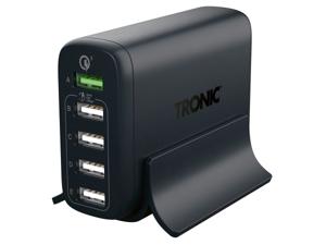 TRONIC USB-laadstation (Zwart)