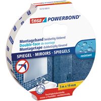 1x Tesa dubbelzijdig montage tape waterproof op rol 5 meter   -