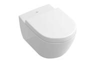Villeroy & Boch Wandtoilet Subway 2.0 (toilet zonder spoelrand; oppervlak vuilafstotend; zonder deksel; wit) 5614R0R1