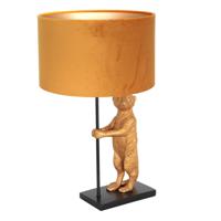 Steinhauer Schemerlamp Animaux met goud velvet 8228ZW - thumbnail