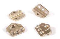 AX10 Aluminum Upper Link Capture Plates (4pcs) (AX31099) - thumbnail