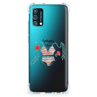 Samsung Galaxy M02s | A02s Stevig Bumper Hoesje Boho Summer - thumbnail