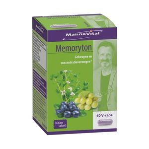 Mannavital Memoryton V-caps 60