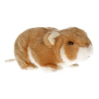 Pluche hamster knuffeltje 18 cm   -