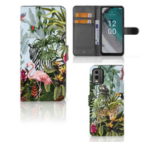 Telefoonhoesje met Pasjes voor Nokia C32 Jungle - thumbnail