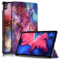 Tri-Fold Series Lenovo Tab P11 Smart Folio Case - Galaxy