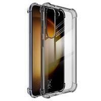 Imak Anti-Kras Samsung Galaxy S23 5G TPU Hoesje - Doorzichtig Zwart - thumbnail