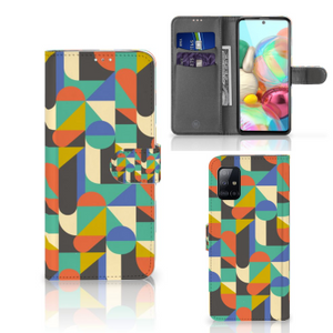 Samsung Galaxy A71 Telefoon Hoesje Funky Retro