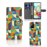 Samsung Galaxy A71 Telefoon Hoesje Funky Retro - thumbnail