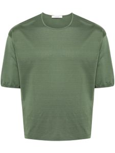 LEMAIRE t-shirt en coton à épaules tombantes - Vert