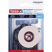 tesa ULTRA STRONG 77746-00000-00 Montagetape tesa Powerbond Wit (l x b) 1.5 m x 19 mm 1 stuk(s)