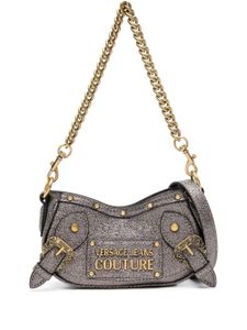 Versace Jeans Couture sac à bandoulière en cuir artificiel clouté - Argent