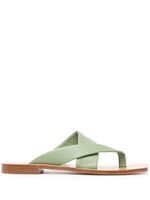 Senso sandales Gretel I en cuir - Vert