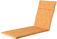 Madison ligbedkussen Palm 190 x 60 x 7 cm katoen geel