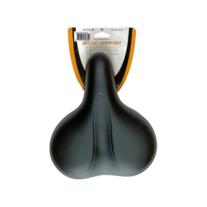 Selle comfort Comfort zadel E-Bike Soft medium zwart, zonder strop (hangverpakking).