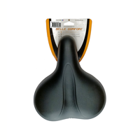 Selle comfort Comfort zadel E-Bike Soft medium zwart, zonder strop (hangverpakking). - thumbnail