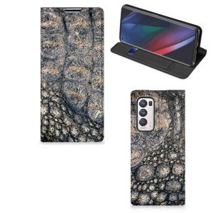 OPPO Find X3 Neo Hoesje maken Krokodillenprint