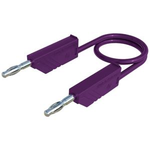 SKS Hirschmann MLN 200/2,5 VI Meetsnoer Banaanstekker 4 mm Banaanstekker 4 mm 2.00 m Violet 1 stuk(s)