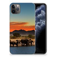 Apple iPhone 11 Pro Max TPU Hoesje Olifanten