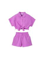 Mayoral set shorts voor meisjes orchidee, orchidee, 4 Jaar
