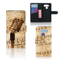 LG Q60 Telefoonhoesje met foto Bladmuziek