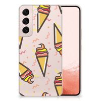 Samsung Galaxy S22 Siliconen Case Icecream - thumbnail