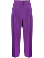 Fabiana Filippi pantalon fuselé à taille haute - Violet - thumbnail