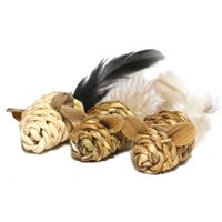 Jolly moggy Jolly moggy natural wild speelmuis mini met catnip