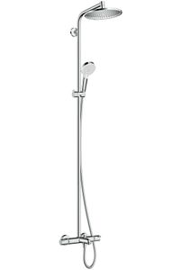 Hansgrohe Crometta S 240 1jet Showerpipe Met Badthermostaat Chroom