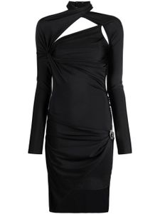 Coperni robe à ourlet asymétrique - Noir