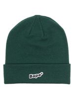 A BATHING APE® bonnet à patch Bape - Vert