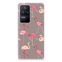 Xiaomi Poco F4 TPU Hoesje Flamingo