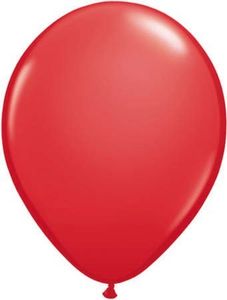 Ballonnen rood 30cm 10 stuks