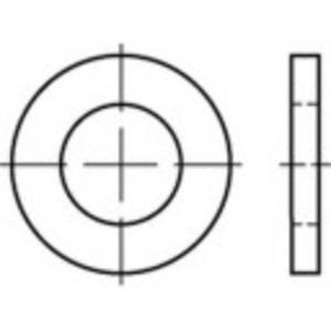 Onderlegringen 72 mm 95 mm Staal Galvanisch verzinkt 10 stuk(s) TOOLCRAFT 135879