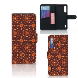 Xiaomi Mi A3 Telefoon Hoesje Batik Brown