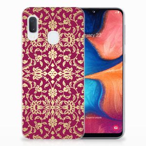 Siliconen Hoesje Samsung Galaxy A20e Barok Pink