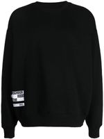 izzue x Neighborhood sweat à patchs logo - Noir