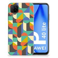 Huawei P40 Lite TPU bumper Funky Retro