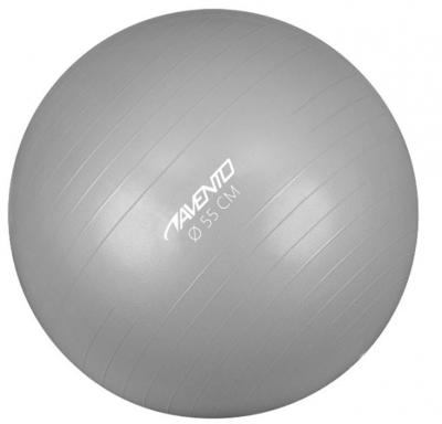 Avento fitnessbal 55 cm rubber zilver Avento fitnessbal 55 cm rubber zilver