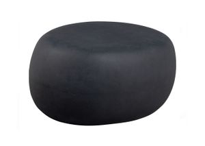 vtwonen Bijzettafel Pebble Betonlook, 65 x 49cm - Zwart - Organisch