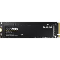 Samsung 980 1 TB NVMe/PCIe M.2 SSD 2280 harde schijf M.2 NVMe PCIe 3.0 x4 Retail MZ-V8V1T0BW - thumbnail