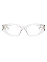 Saint Laurent Eyewear lunettes de vue SL 638 à monture papillon - Tons neutres - thumbnail