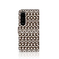 Sony Xperia 1 IV Telefoon Hoesje Aztec Brown