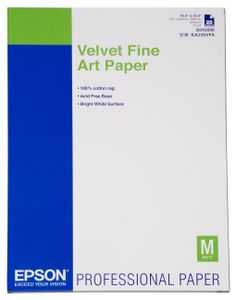 Epson Velvet Fine Art Papier A 2 25 Vel. 260 g S 042096